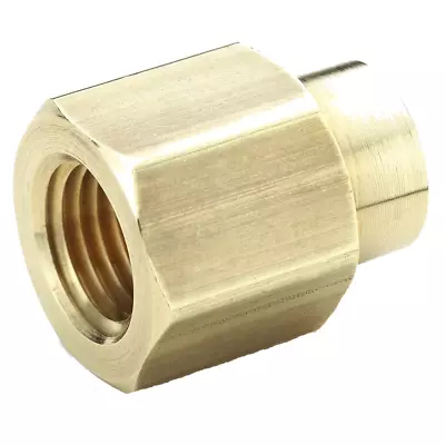 Parker Hannifin 208P-12-8 Brass Reducer Coupling Pipe Fitting 3/4  X 1/2  • $23.99