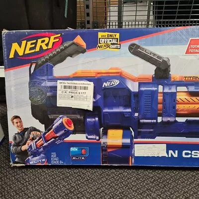 NERF Elite Titan CS 50 Blaster Gun *B-GRADE* (FREE SHIPPING) • $95