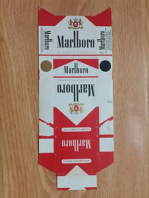 Opened Empty Cigarette Hard Pack--84 Mm-CCCP-Marlboro • $1.90