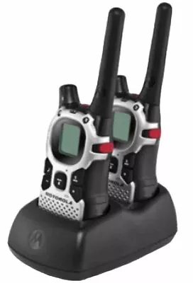 Motorola K7gmjbgj Walkie Talkie 2way Emergency Radio W/dockac Adapterbatteries • $36.36