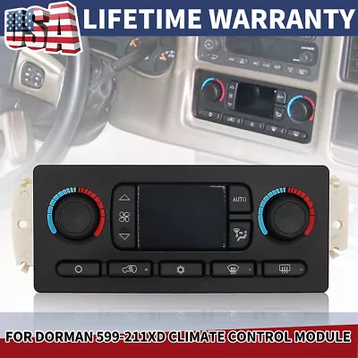 AC Heater Climate Control Module 599-211XD For Chevy GMC Improved Design 2006 US • $122.23
