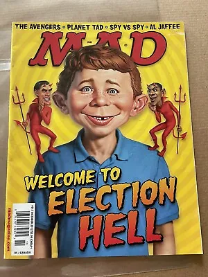 +++ Mad Magazine #517! Oct 2012 Welcome To Election Hell VG Shipping Included • $12.90