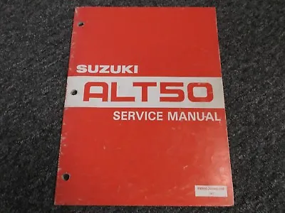 1983-1984 Suzuki ALT50 Trail Buddy Factory Shop Service Repair Manual 3-Wheeler • $209.44