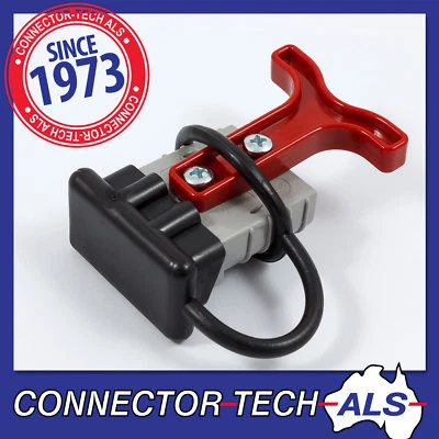 $71.17 • Buy 10X GENUINE Anderson 50 AMP Plugs 10X Dust Cover 6X T Handle 4X4 #SB50KIT6
