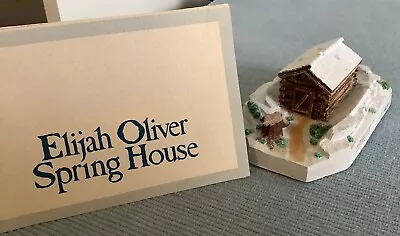 Cades Cove Miniature  Elijah Oliver Spring House Ceramic Collection  • $24.99