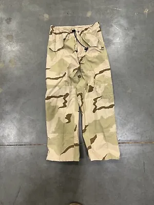 MILITARY GORETEX PANTS GORE-TEX COLD WEATHER DESERT CAMO Small Regular CAMO • $34.99