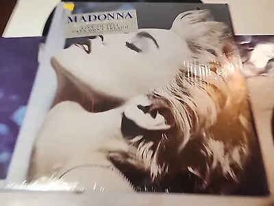 Madonna - True Blue LP Sire 1-25442 1986 W/ Inner & Poster EX/VG+  With Hype Sti • $35