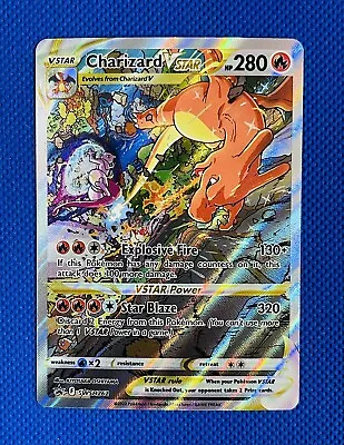 $15.95 • Buy Charizard VSTAR SWSH262 Alt Art Full Art Black Star Promo UPC Pokemon TCG | NM