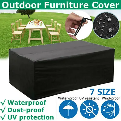 Waterproof Furniture Cover Garden Patio Rain UV Table Chair Protector Outdoor AU • $23.99