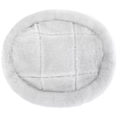Cat Pet Calming Bed Warm Soft Plush Round Nest Comfy Sleeping Kennel Cave  • $7