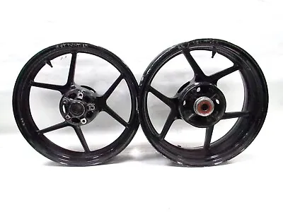 05-22 Kawasaki Ninja Zx6r Zx63 Zx-636 Front & Rear Rim Rims Wheels Set Damage • $124.99