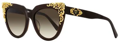 NEW MCM631SA 210 Dark Brown & Gold Sunglasses 55mm With MCM Case • $139.96