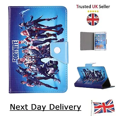 FORTNITE Tablet Case 7   8 9.7 10.1 Inch Super Hero Tab Cover For BOYS TEEN Kids • £15.99