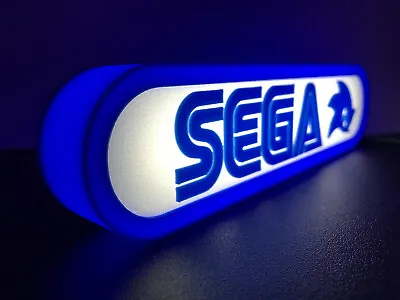 Sega 3d Printed Led Sign • $20