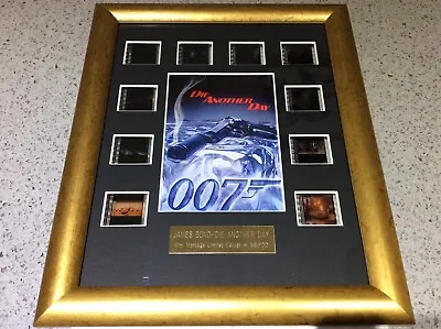 £29.95 • Buy James Bond 007 DIE ANOTHER DAY Framed Film Movie Cell Photos - Ltd 56/200 - NEW
