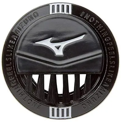 Mizuno Japan Golf Ball Coin Marker With Brush 5LJD183400 Black • $32.16