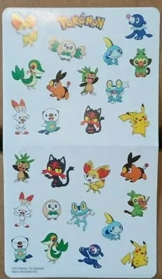 Pokemon McDonalds 25th Anniversary - Mini Stickers  • $2.95