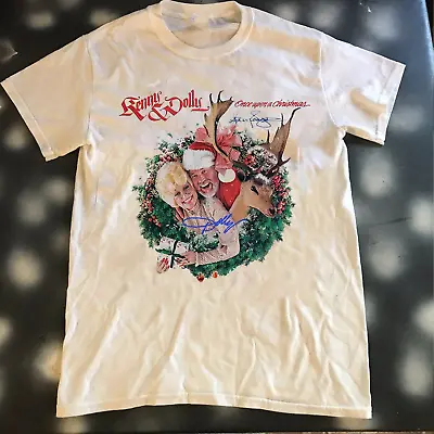 Kenny Rogers Dolly Parton Christmas Shirt Size S M L 234XL COTTON MEN • $20.99