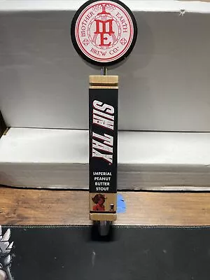 Mother Earth Brew Co Sin Tax Peanut Butter Stout Beer Tap Handle - New Style • $14.90