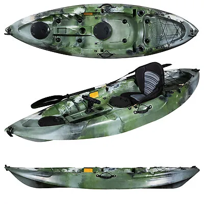 $499 • Buy Single Sit On Fishing Kayak Camo Or Yellow