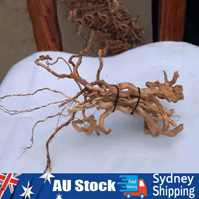 Natural Driftwood Aquarium Root Trunk Tree Fish Tank Landscaping Plants Root AU • $9.99