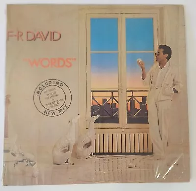 F-R David ‎Words Lp Vinyl 1983 Dance & Electronica Synth Pop Venezuela • $41.32