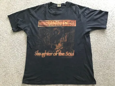 At The Gates Slaughter Of The Soul Xl '95 Tshirt-entombedin Flames • £112.73