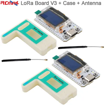 868MHz 915MHz ESP32 LoRa V3 Board + Case + LoRa Antenna For Meshtastic LoRaWAN • $48.97