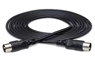 Hosa Mid-315bk 5-Pin Din To 5-Pin Din Midi Cable 15 Feet • $11.79