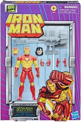 Marvel Legends Series Deluxe Retro Iron Man 6'' Action Figure 10 Accessories SET • £39
