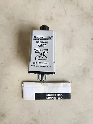 *NOS* Time Mark 330-120V-10 Operate Delay Timer • $72