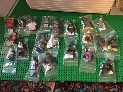 Lego- Superheroes- Batman & Robin Minifigures- You Pick From List Choose Minifig • $5.99