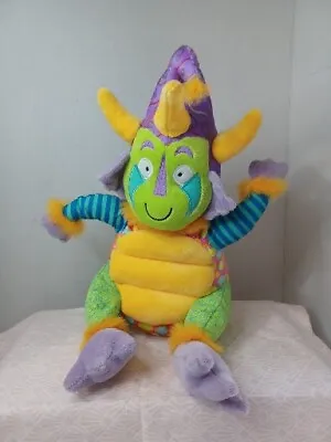 MANHATTAN TOY 12  Plush JESTER Clown Alien Monster Stuffed Animal Toy Doll  • $15.96