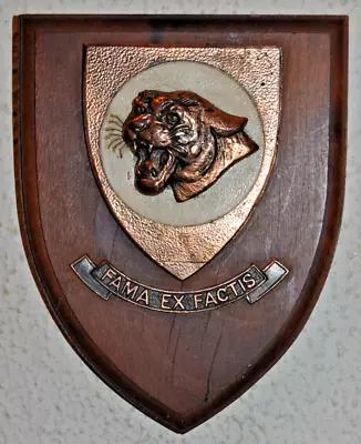 19 Squadron South African Air Force Mess Wall Plaque Shield Crest SAAF • £35