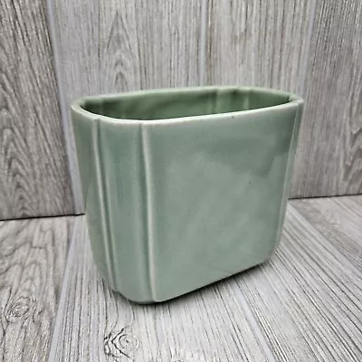 Alamo Pottery Planter Vase 737 Mint Green MCM Vintage Art Deco • $19.99