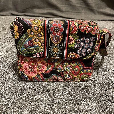 VERA BRADLEY Symphony In Hue Hard Shell Expandable Crossbody ShoulderBag Purse • $26.99