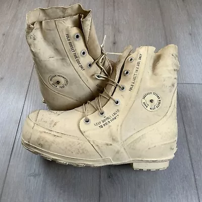 Vintage Military Bata Mickey Mouse Boots Extreme Cold USA White Mens 13R 1987 • $90