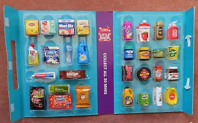 Coles Little Shop Series 1  Minis Full Complete Set Of 30 In Collector's Case • $20