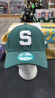 Nwt Michigan State Spartans Cap Hat Logo Adjustable Strap New Era 9forty 940 • $22.99