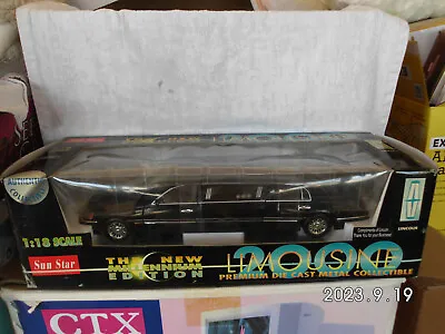 Sun Star 2000 Lincoln Limousine Black Awarded To My Lincoln Dealer With Base NEW • $89.95