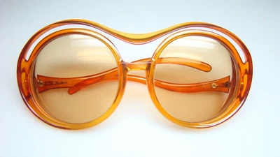 $245 • Buy Vintage Miss Dior Prescription Sunglasses 60-70s Oversized Frames Christian