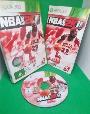 NBA 2K11 - Michael Jordan Cover Microsoft Xbox 360 Complete With Manual PAL • $10.44