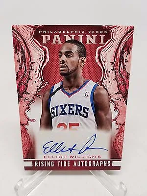 2014 Panini Rising Tide Autograph Elliot Williams No. 28 NM • $7.49