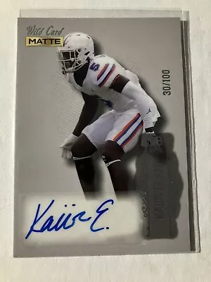 2022 Wild Card Matte #MB-A Kaiir Elam Rookie RC Auto Silver SP #’d /100 • $4.99