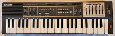 Vintage Mid-80's Casio Casiotone MT-100 Graphic Equalizer Keyboard Working • $75