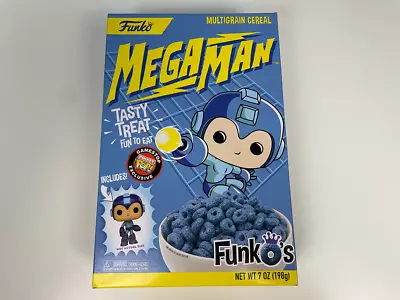 Rare FunkO's - Megaman Exclusive Funko Cereal W/ Figure (Unopened) • $30