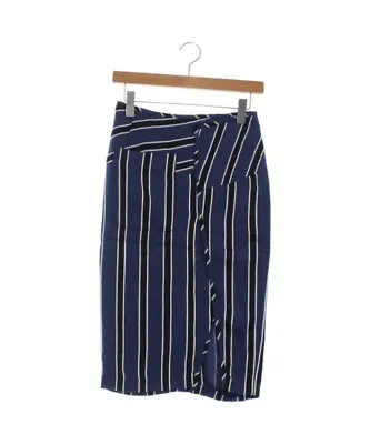 Acne Studios Knee-length Skirt NavyxBlackxWhite(Stripe Pattern) 2200296123744 • $65