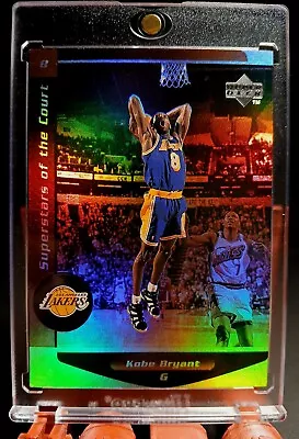 Kobe Bryant🔹98-99 UD Superstar Of The Court Holo Insert🔹See More Kobe Cards • $12