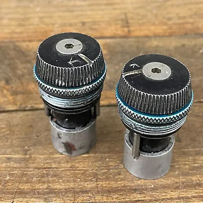 Vintage Manitou Fork Suspension PARTS Blue Compression Dials Cap Lot 2  Untested • $35.99