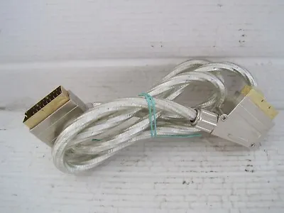 High Quality Gold Plated 21 Pin 1.4m Male To Male Scart Cable • £5